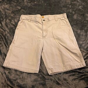 Beige Carhartt Shorts